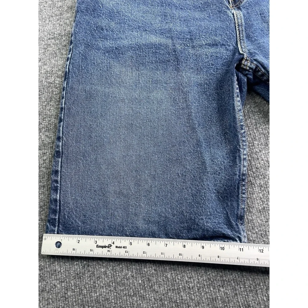 Levi's 569 Denim Shorts Mens 38 Blue Loose‎ Straight WaterLess 35569-0302
